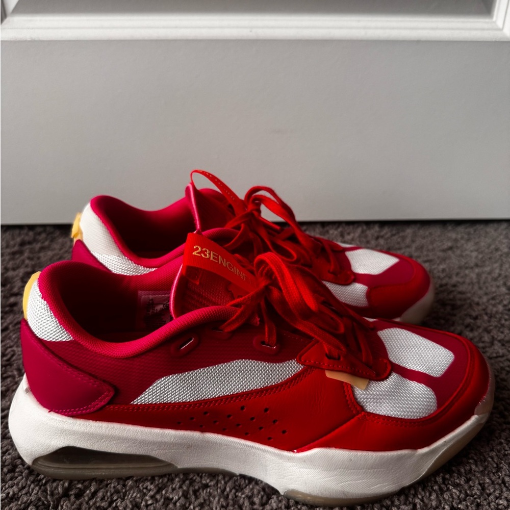 Nike Women's Sneakers Red and White - Picture 2 of 5